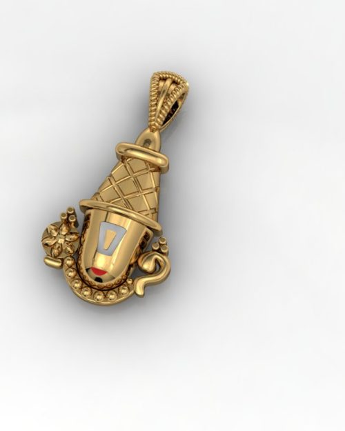 Shree Siddh Tirupati Balaji Pendant by dedha enterprises