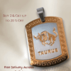 15 Vrishabh Rashi Pendant