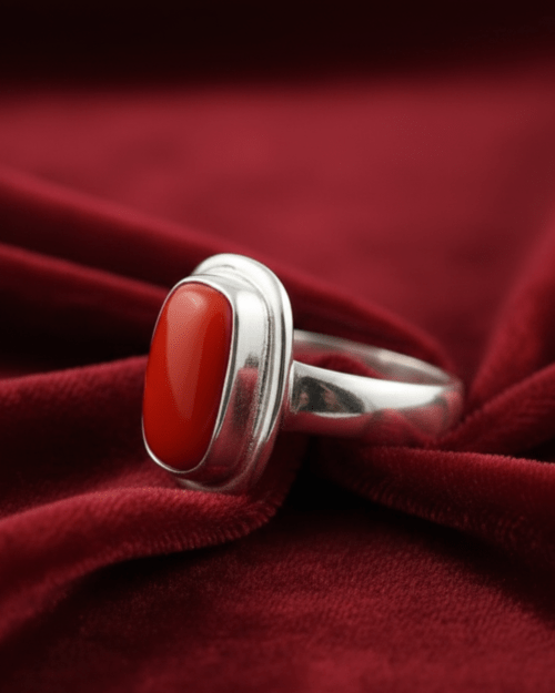 Red Coral Ring