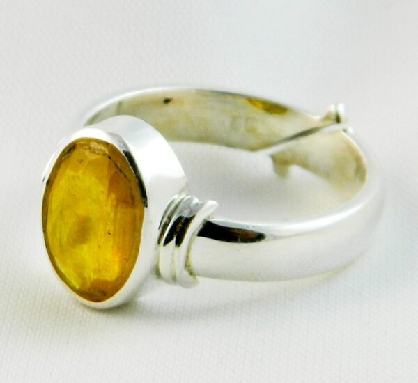 Sunshine Splendor Yellow Sapphire Ring