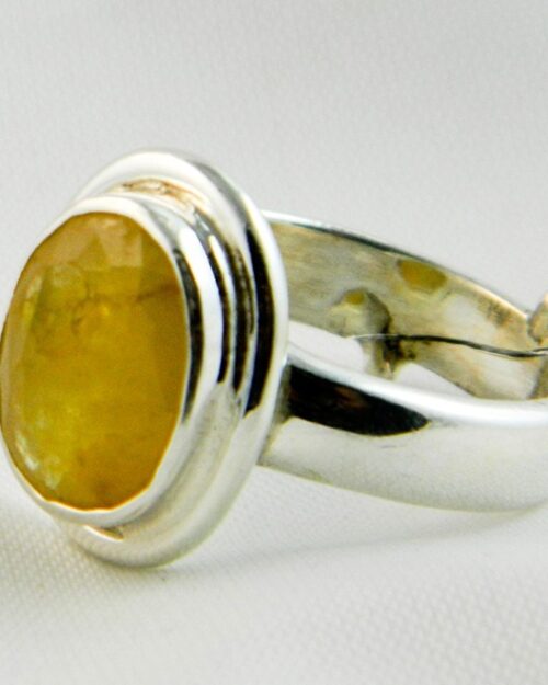 Sunshine Splendor Yellow Sapphire Ring