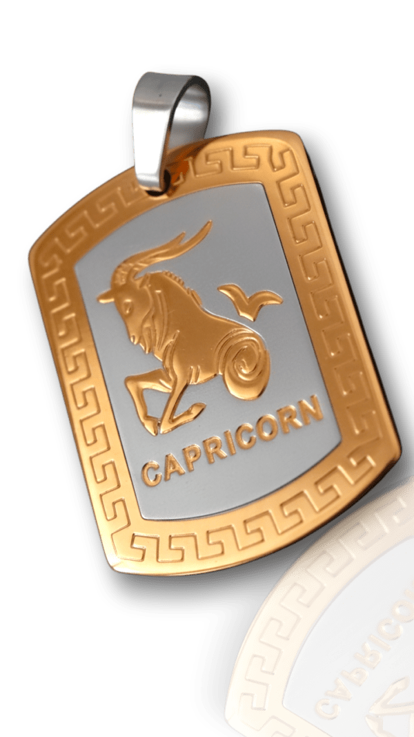 capricorn Makar Rashi Pendant