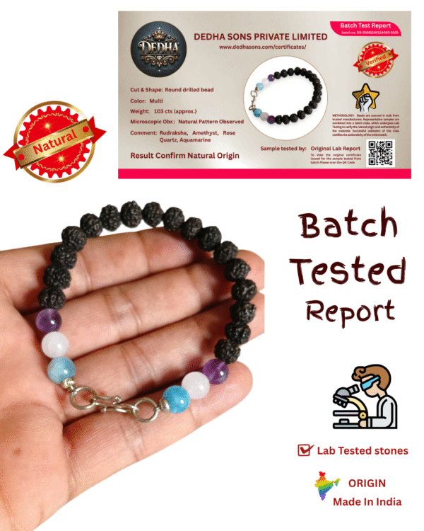 Rudraksha bracelet